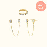 Sparkle Set - Earrings - Lulu Ave Body Jewelery