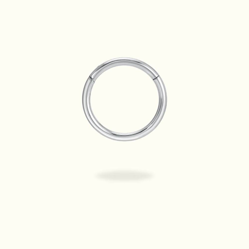 Titanium 18g Hinge Ring - Hinged Ring - Lulu Ave Body Jewelery