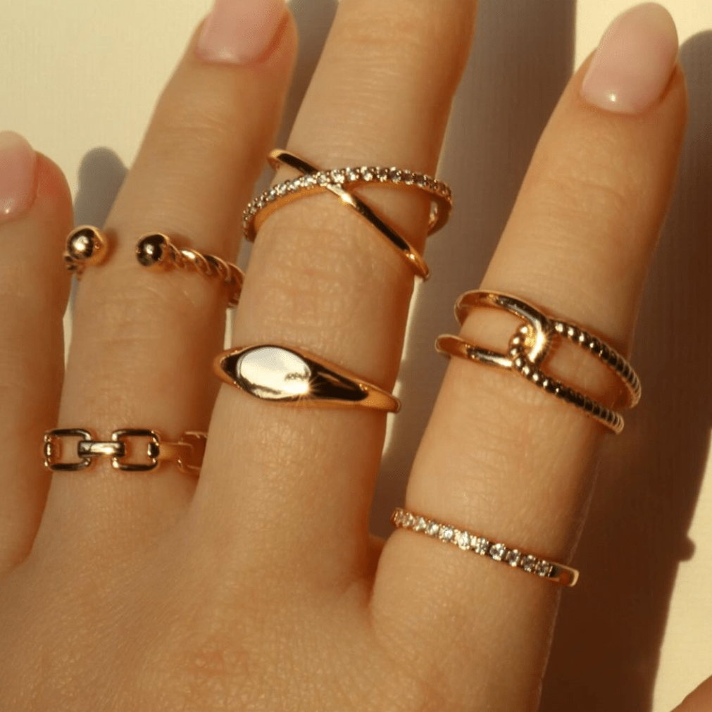 Twisted Rope Open Ring - Rings - Lulu Ave Body Jewelery